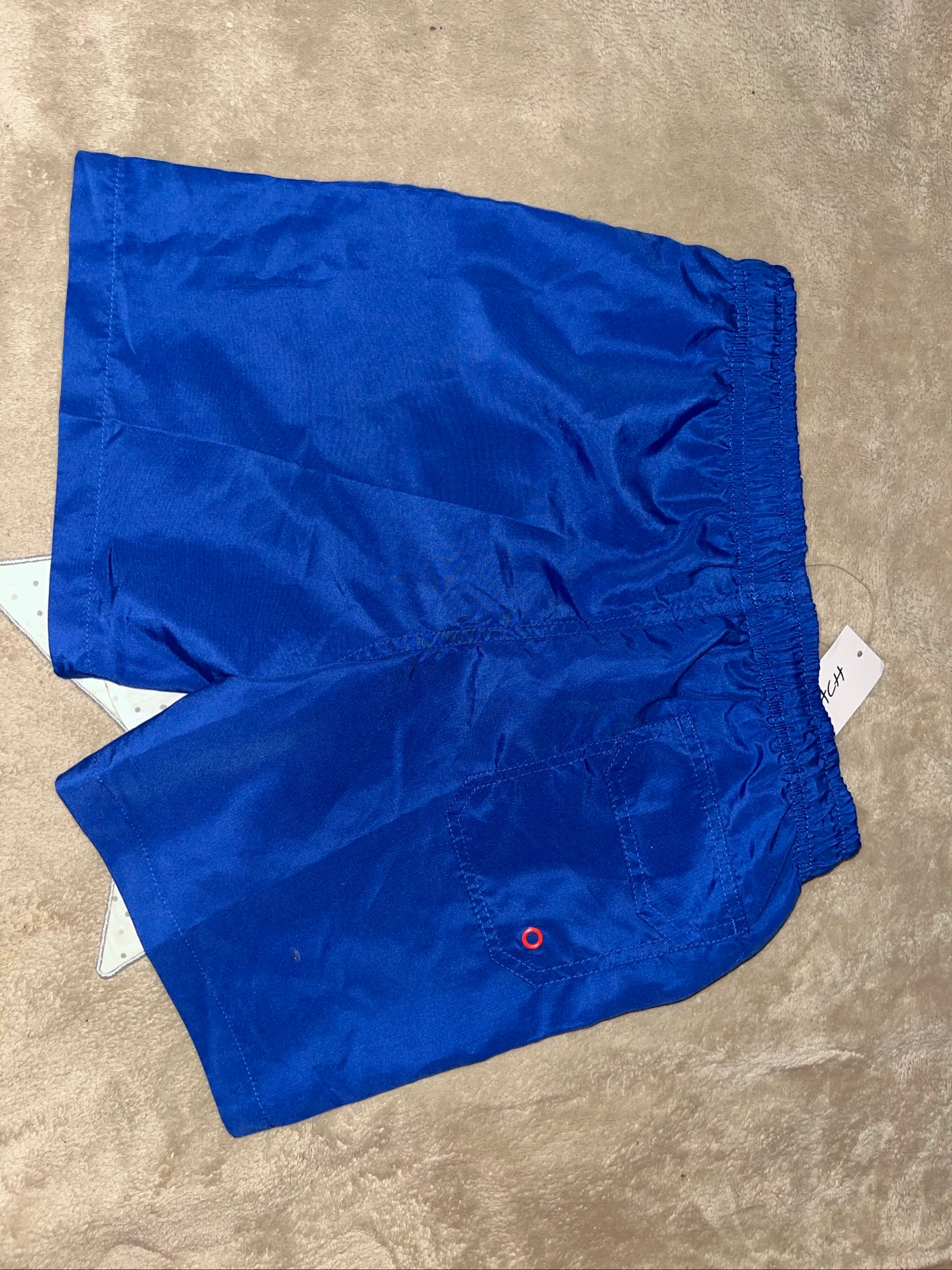 Zwemshort voor jongens 12 jaar blauw en oranje nieuw – photo 3
